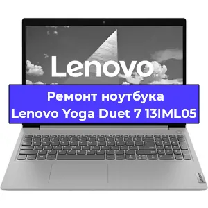 Чистка от пыли и замена термопасты на ноутбуке Lenovo Yoga Duet 7 13IML05 в Самаре